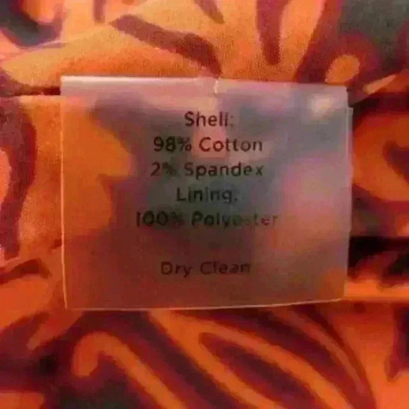 Talbots Red Corduroy Blazer 4 Button Faux Pocket Womens Jacket Size 12 Petite - Picture 5 of 6